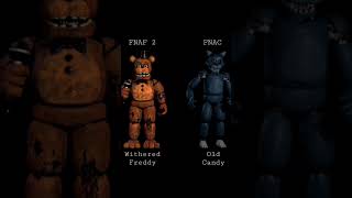 FNAF 14 amp FNAC 13 Animatronics Comparison [upl. by Andriana]