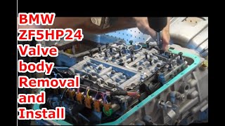 BMW ZF5HP24 Valve Body Installation IPT Transmissions [upl. by Ciryl]