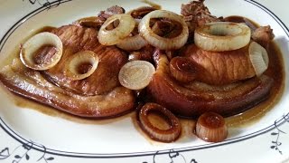 PORK BISTEK  FILIPINO PORK CHOP STEAK EASY RECIPE [upl. by Hakym]