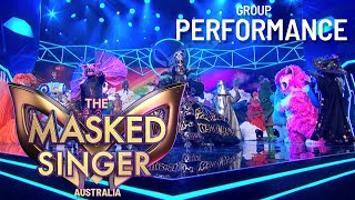 Final Group Performance  The Masked Singer Australia [upl. by Deryl]