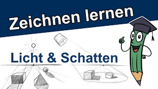 Schatten amp Licht zeichnen lernen  Zeichnen amp Malen für Anfänger  Übungen zum Mitmachen  DrawTut [upl. by Primrose]