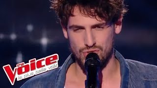 Valentin Stuff  « Pull Marine » Isabelle Adjani  The Voice 2017  Blind Audition [upl. by Atirehgram]