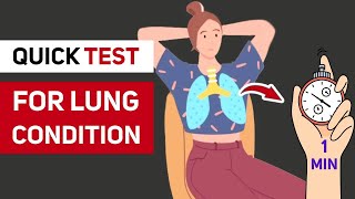 How to Check Your Lungs in 1 Minute at Home [upl. by Llezo234]