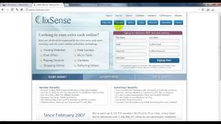 ClixSense How To Login [upl. by Refinne217]