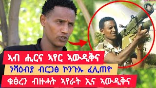 ኣብ ሒርና ኣየር ኣውዲቅና ፡ ንሻዕብያ ብርጋፅ ኮንጉኡ ፈሊጠዮ ፡ ቁፅረን ብዙሓት ኣየራት ኢና ኣውዲቅና 👉 ተጋዳላይ ኣስመላሽ 0931104417 [upl. by Ganley]