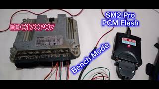 EDC17CP07Scanmatik SM2 Pro PCM FlashBench Mode Read Write [upl. by Ledah]