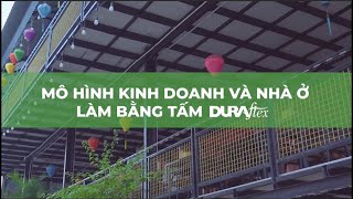 Xây nhà vừa ở vừa kinh doanh nhanh và tiết kiệm với tấm xi măng DURAflex [upl. by Koorb519]