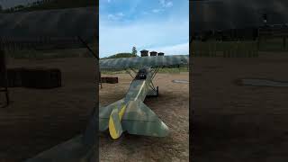 Warplanes WW1 Fighters VR  Fokker D VIII Walk Around shorts warplanes [upl. by Johannah347]