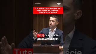 Kołodziejczak rozsierdził opozycję Krzyki w Sejmie [upl. by Ecnahoy]