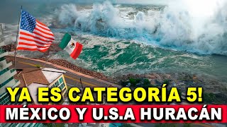 Monstruo de categoría 5 Pasa por México y llega a Estados Unidos Horror en Yucatán Y Florida [upl. by Assiren]