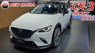 2023 New Mazda CX3 20 SPORT LUXE  Snowflake White Pearl colour [upl. by Perdita312]