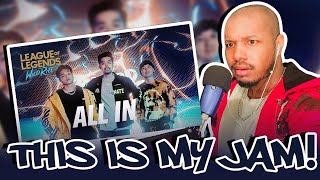 🇮🇩 ALL IN  Weird Genius ft Tabitha Nauser  League of Legends Wild Rift REACTION [upl. by Aminta]