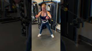 IFBB PRO Modesta Halby Chest workout 💪 [upl. by Amirak]