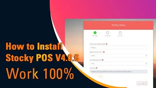 How to install Stocky POS system in hosting by Khmer Housewife [upl. by Navak]