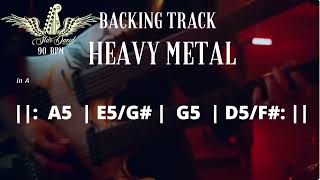 Backing Track Metal in A [upl. by Yregerg700]