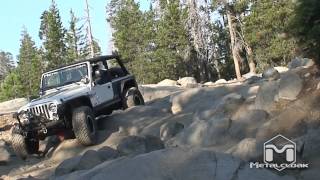 Cloakd LJ on The Rubicon Trail  MetalCloak 35quot LTSA Suspension [upl. by Atteras]