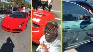 Lil Yachty Shows Off His Car Collection [upl. by Ettelorahc]