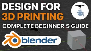 Free 3D Printing Design Software for Beginners  How to use Tinkercad [upl. by Wolpert373]