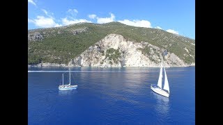 Bridge to Lefkada and last night in Kefalonia  EP 14 Sailing Seatramp [upl. by Netsyrk]