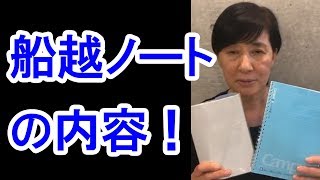 【衝撃】『船越英一郎ノート』の内容が明らかに！松居一代は何を見たのか？ [upl. by Blasius391]