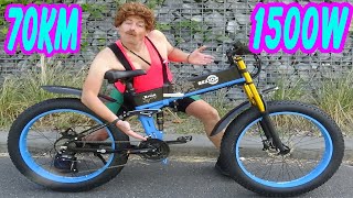 VTT fat bike de dingueBezior X plus [upl. by Anura198]