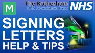 MEDITECH Help amp Tips for Consultants  Signing Letters in MEDITECH [upl. by Serilda634]