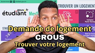 Comment sinscrire et trouver rapidement un logement Crous  recherche de logement étudiant Crous [upl. by Keary813]