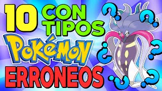 10 POKÉMON CON TIPOS SIN SENTIDO [upl. by Evered488]