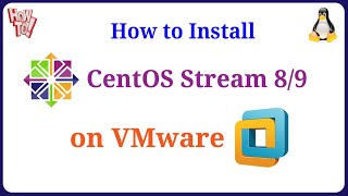 How to Install CentOS Stream 98 on VMware Workstation [upl. by Dominick]