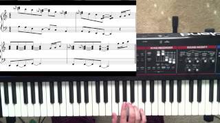 How to play quotYesterdayquot by Atmosphere  piano tutorial [upl. by Linad]