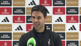 Mikel Arteta press conference  Arsenal 51 Bolton [upl. by Ognimod]