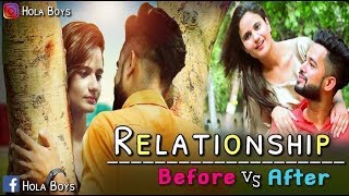 Relationship Before Vs After  Hola Boys  Aazam  Namra qadir [upl. by Marybelle857]