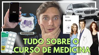 COMO É A FACULDADE DE MEDICINA Grade Salário Oportunidades [upl. by Nirhtak739]