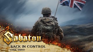 SABATON  Back in Control Official Lyric Video [upl. by Ng]