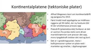 Geografi  Jordens oppbygging og platedrift [upl. by Nednerb]