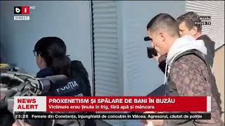 PROXENETISM ȘI SPĂLARE DE BANI ÎN BUZĂU Știri B1TV 8 FEB 2024 [upl. by Crocker31]