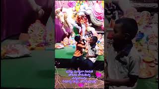 jai jai ganesha jai kodatha ganesha jayamulivvu bojjaganesha riyansh katkam nizamabad [upl. by Anneyehc]