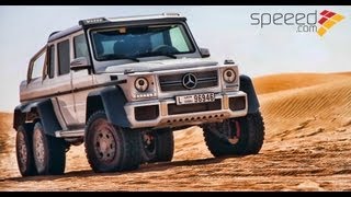 Mercedes G63 AMG 6X6 تجربة مرسيدس جي63 ايه ام جي [upl. by Roxine]