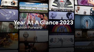 Year At A Glance 2023  Fashion Forward [upl. by Youngman]