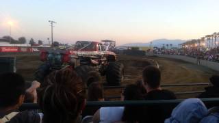 Terminator monster truck at riverside county fair [upl. by Ttcos]