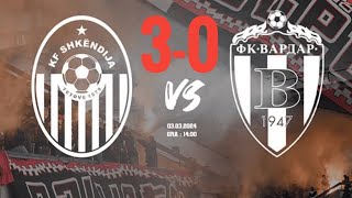 Shkëndija vs Vardar 30  03032024 Ballistët [upl. by Sander]