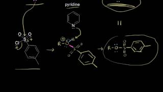 Preparation of mesylates and tosylates  Organic chemistry  Khan Academy [upl. by Rednas]