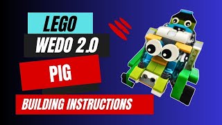 Lego Wedo 20 Pig Building Instructions [upl. by Akiret166]