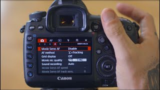 DSLR for Beginners  How to Set Your Camera Up to Shoot Video [upl. by Eslud647]