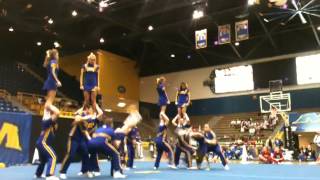 MOREHEAD STATE UNIVERSITY CHEER COED 2012 [upl. by Gustin]