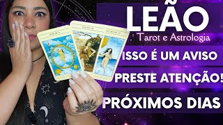 ♌️ LEÃO  INEVITÁVEL ESSE INCÔMODO TEM UM MOTIVO SUA INTUIÇÃO ESTÁ CERTA [upl. by Glenn]