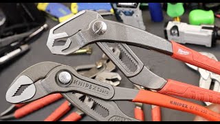 Anything can ream Milwaukee “Cobra” dilutes the pliers while Knipex shows that details matter [upl. by Acinimod]