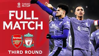 FULL MATCH  Arsenal v Liverpool  Third Round  Emirates FA Cup 202324 [upl. by Llerod]