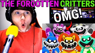 THE FORGOTTEN CRITTERS Cartoon Animation GameToonsOfficial REACTION [upl. by Abe]