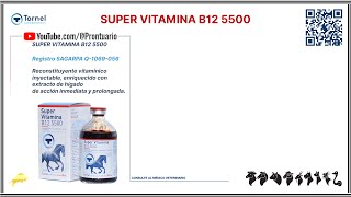 SUPER VITAMINA B12 5500 [upl. by Yecnuahc]